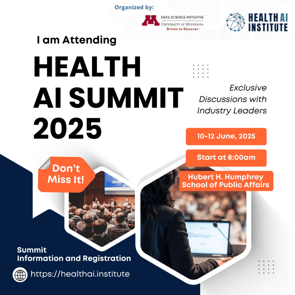 Iam attending health ai summit 2025